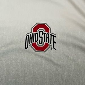 Men’s gray Colosseum Ohio State Team logo pullover